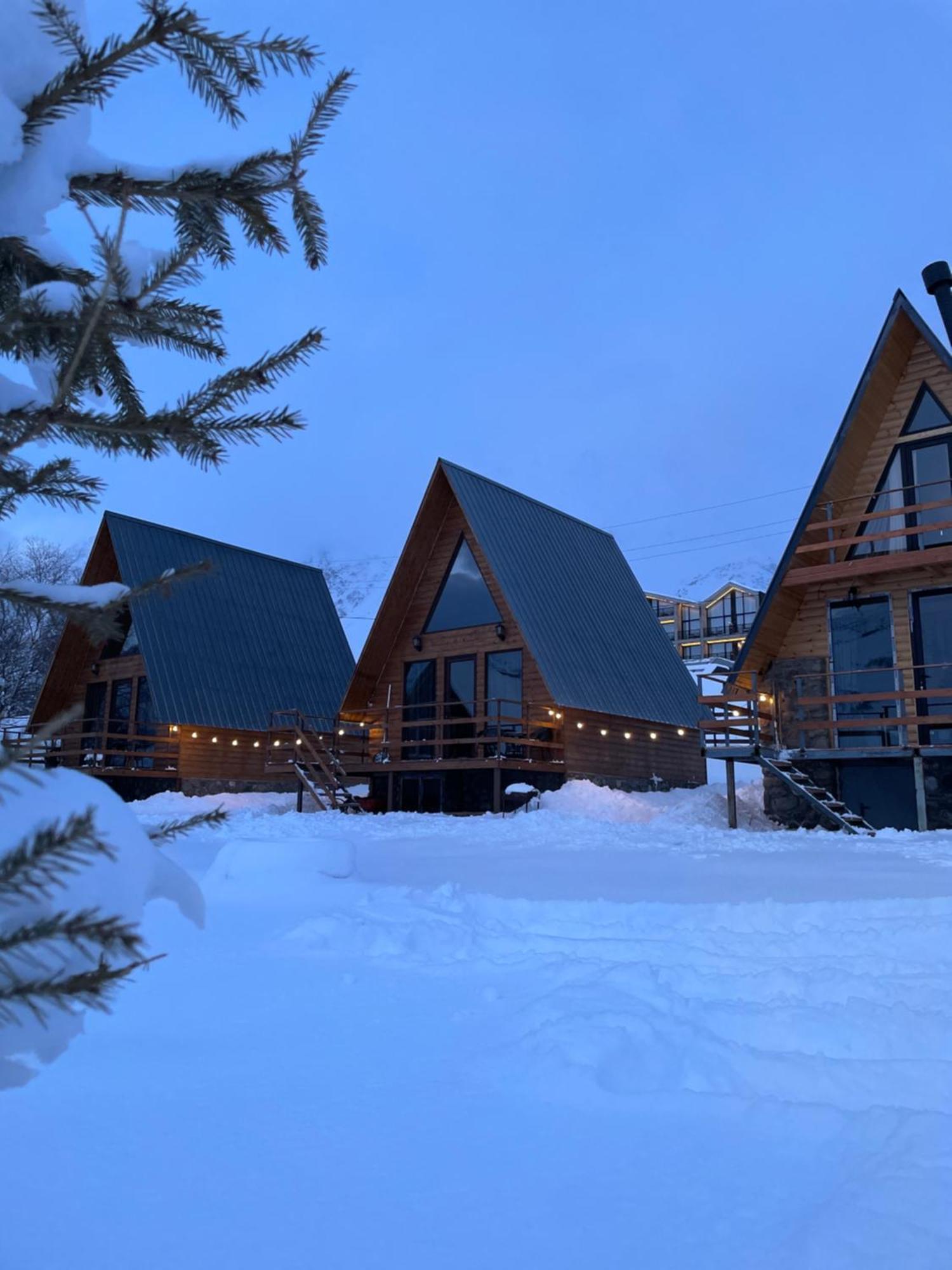 Aura Cottages Kazbegi Dış mekan fotoğraf