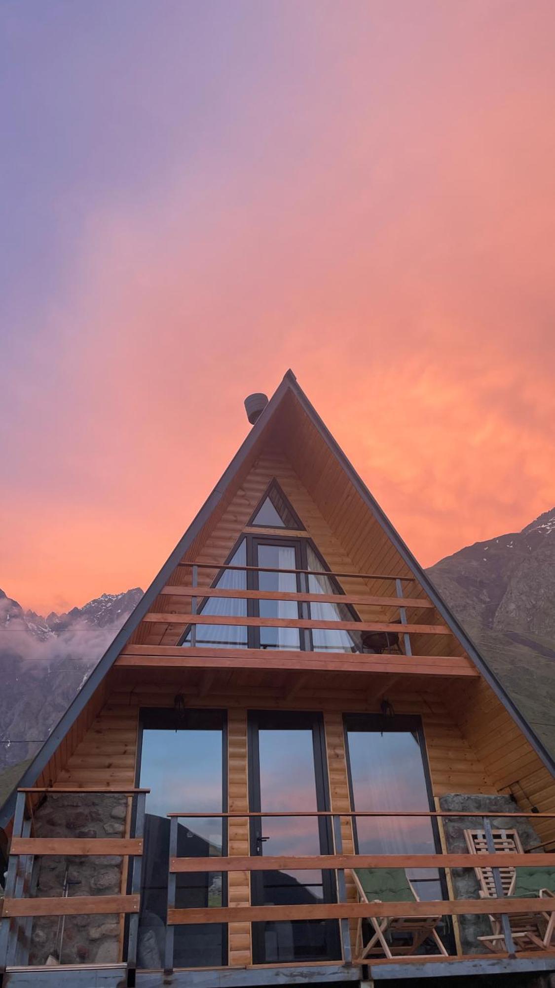 Aura Cottages Kazbegi Dış mekan fotoğraf