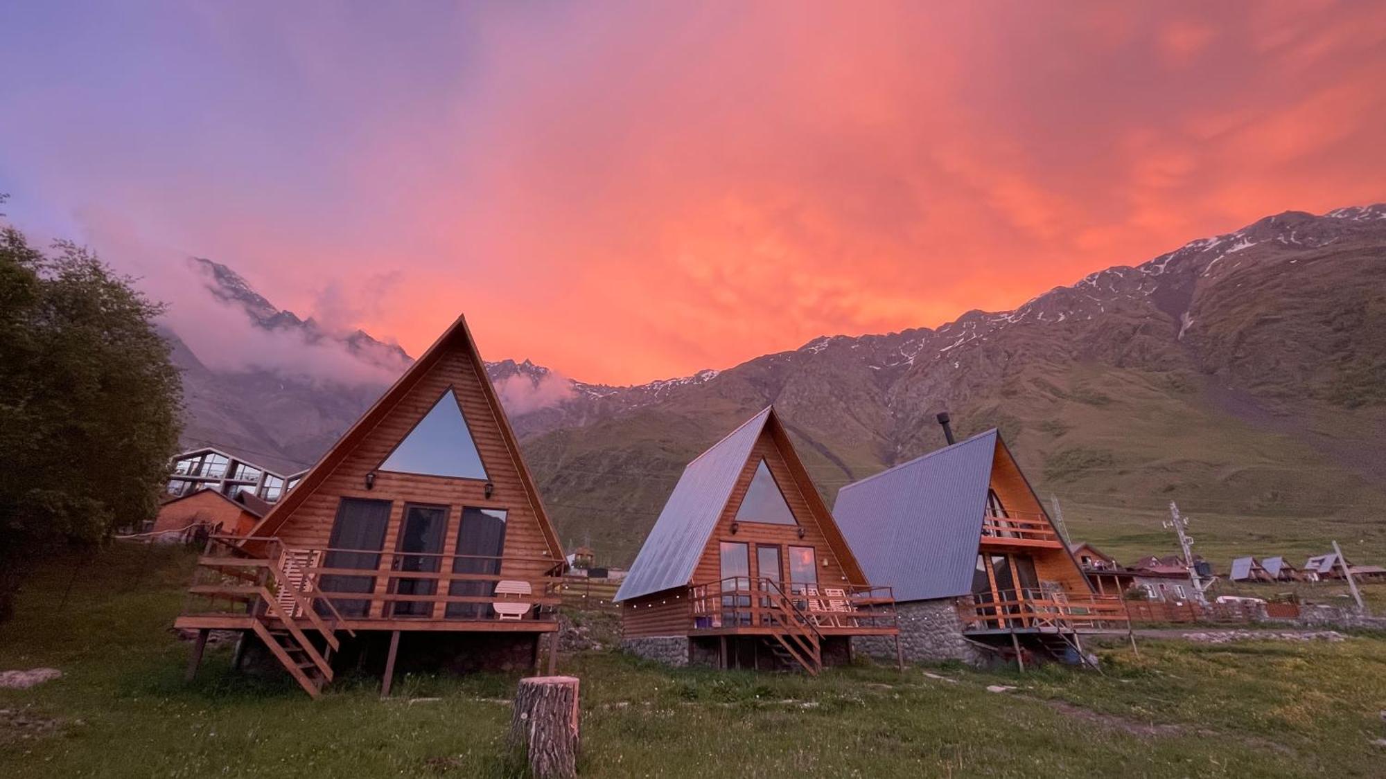 Aura Cottages Kazbegi Dış mekan fotoğraf