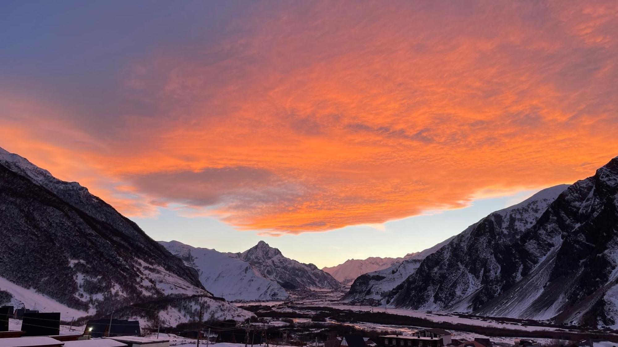 Aura Cottages Kazbegi Dış mekan fotoğraf